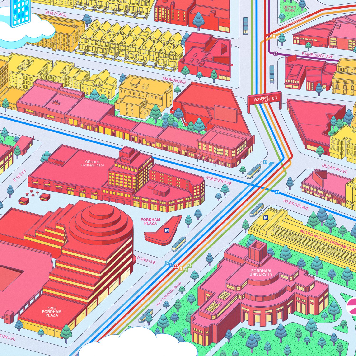 Fordham BID Merchant Map Cover Image